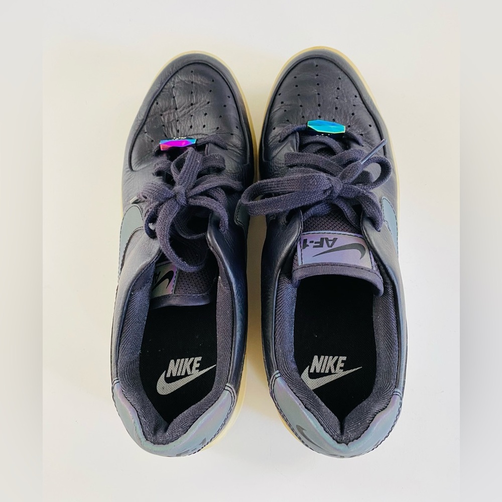 Nike Air Force 1 One Sage Low LX Oil Shoes Women's Size 10 AR5409-004 Grey - Picture 8 of 16